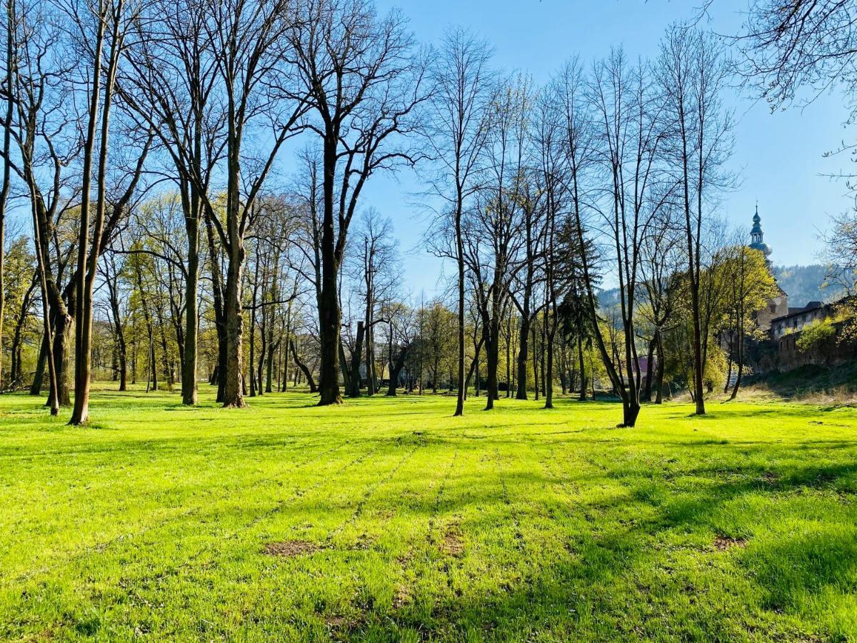Zamek Sarny - Schloss Scharfeneck Kłodzko Exteriör bild